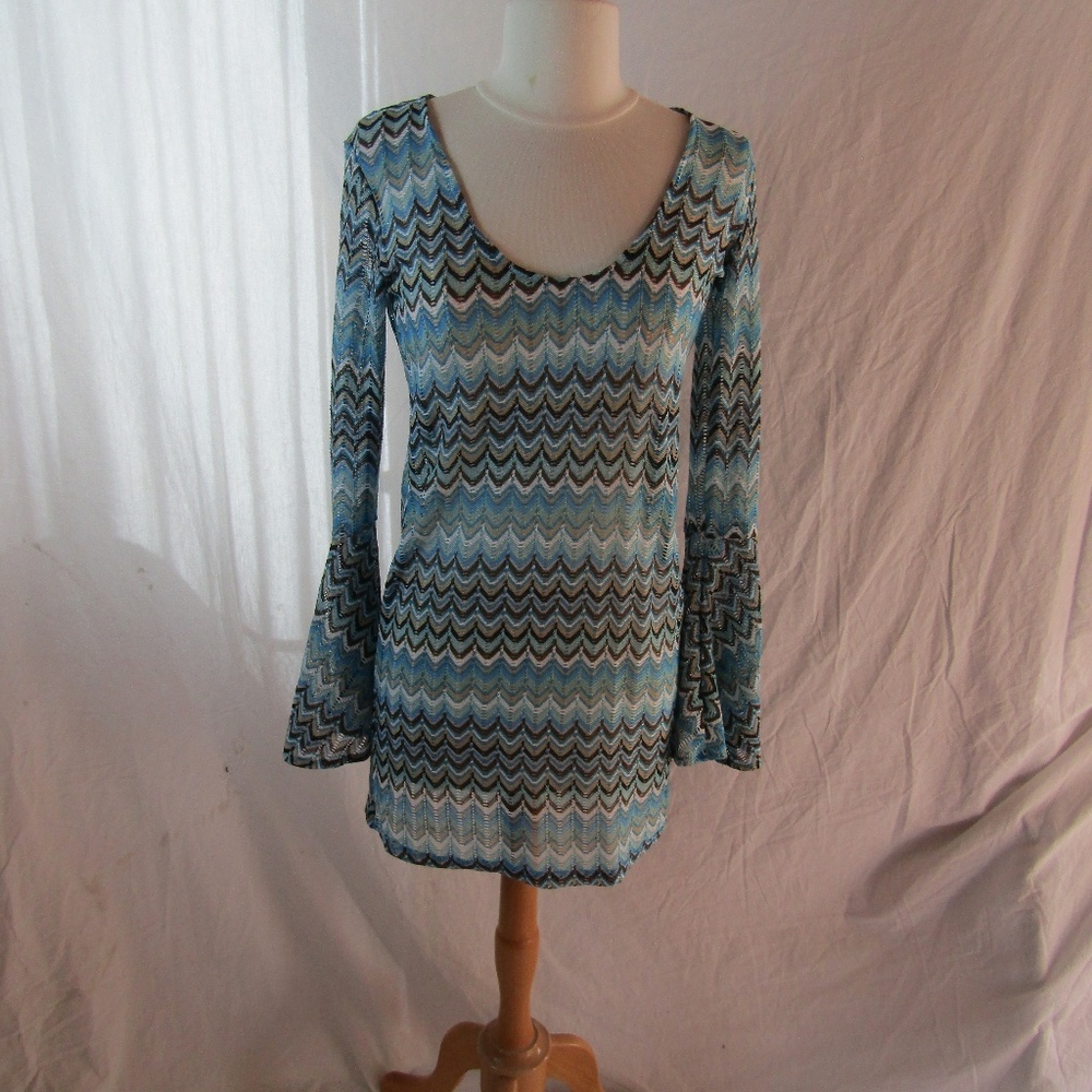Nimes Cote d'Azur Bathing Suit Cover Tunic Sz M